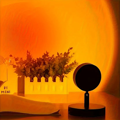 Sunset Atmosphere Lamp – Mood Light for Photography, Bedroom & Home Decor