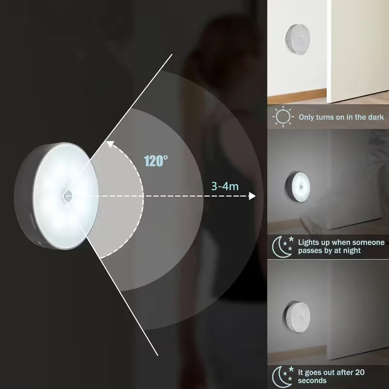 Night Light with Motion Sensor - LED Bulb