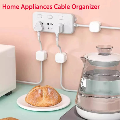 Magnetic Adhesive Cable Clips – Cable Management for Home, Office & Desk