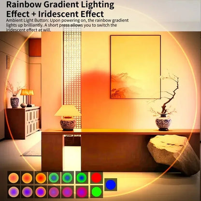 RGB Motion Sensor LED Night Lights – Pack of 1/2/4, USB Rechargeable
