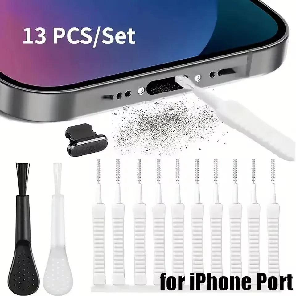 Phone Cleaning Kit – Speaker, USB Port & Headphone Jack | Compatible with iPhone, Samsung & Xiaomi