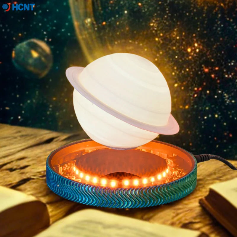 3D Saturn Lamp with Levitation, Exclusive Decoration for Home and Office.