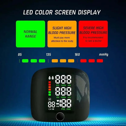 Digital Blood Pressure Monitor with Voice Guidance &amp; USB Charging