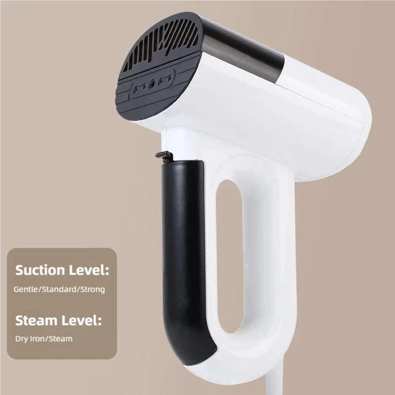 TINSOL Portable Steam Iron 1000W – Smart Sensor, 5500Pa Suction & 15 Min Continuous Steam