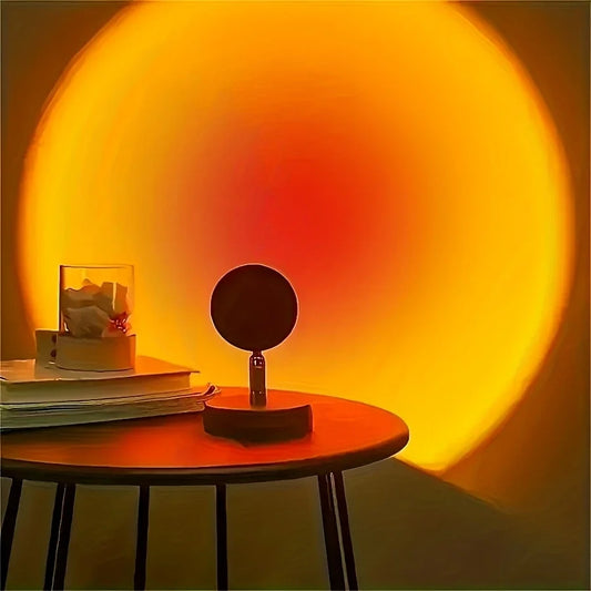 Sunset Atmosphere Lamp – Mood Light for Photography, Bedroom & Home Decor
