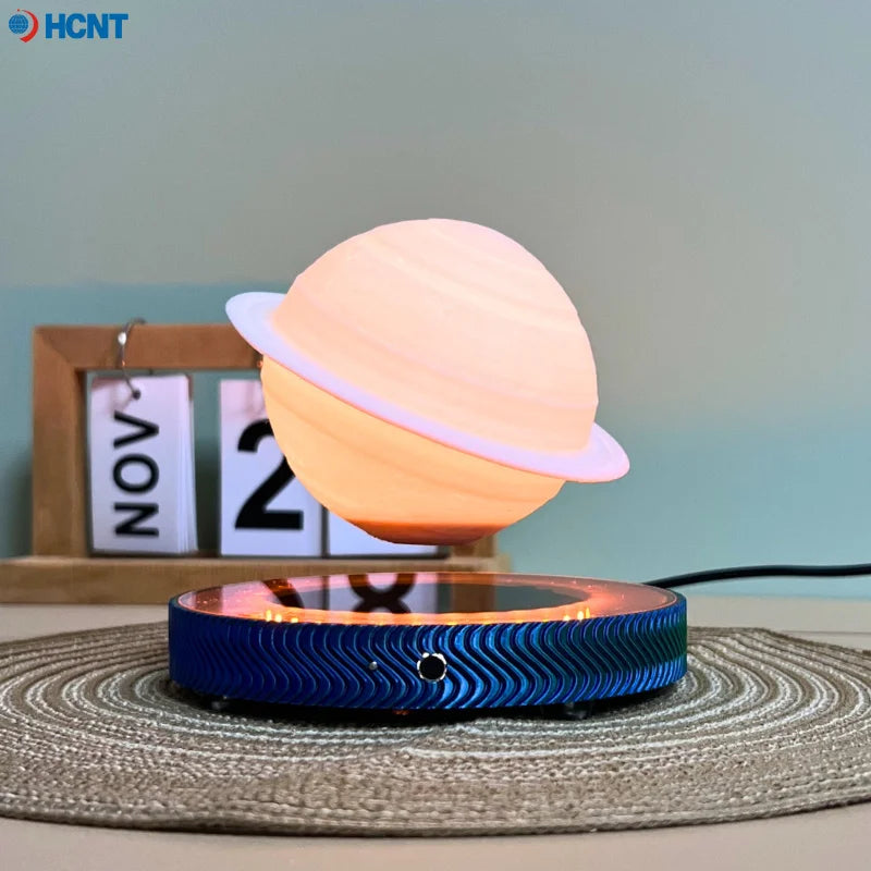 3D Saturn Lamp with Levitation, Exclusive Decoration for Home and Office.