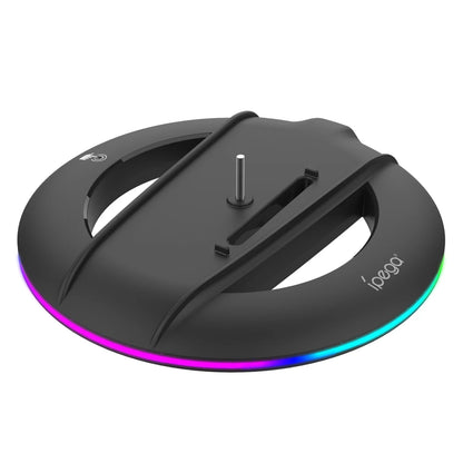 Suporte Vertical RGB para PS5 Slim & Pro — 14 Efeitos de Luz, Base Antiderrapante e 2 Portas USB