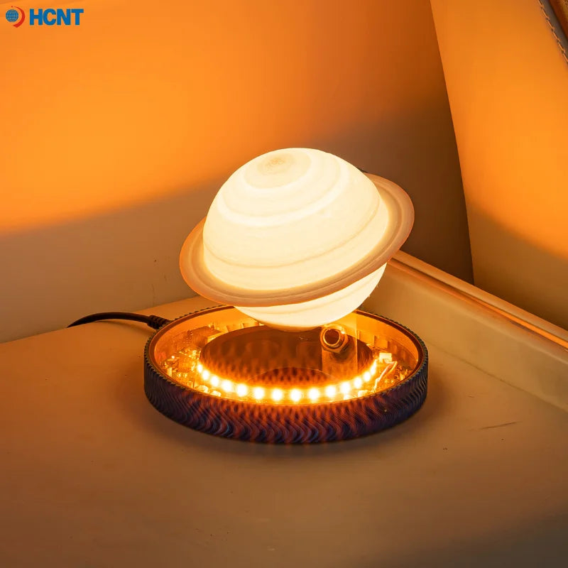 3D Saturn Lamp with Levitation, Exclusive Decoration for Home and Office.