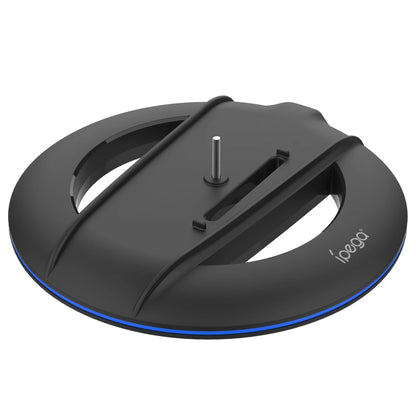 Suporte Vertical RGB para PS5 Slim & Pro — 14 Efeitos de Luz, Base Antiderrapante e 2 Portas USB