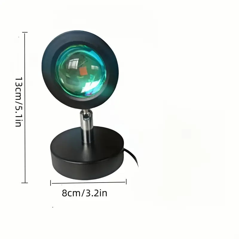 Sunset Atmosphere Lamp – Mood Light for Photography, Bedroom & Home Decor