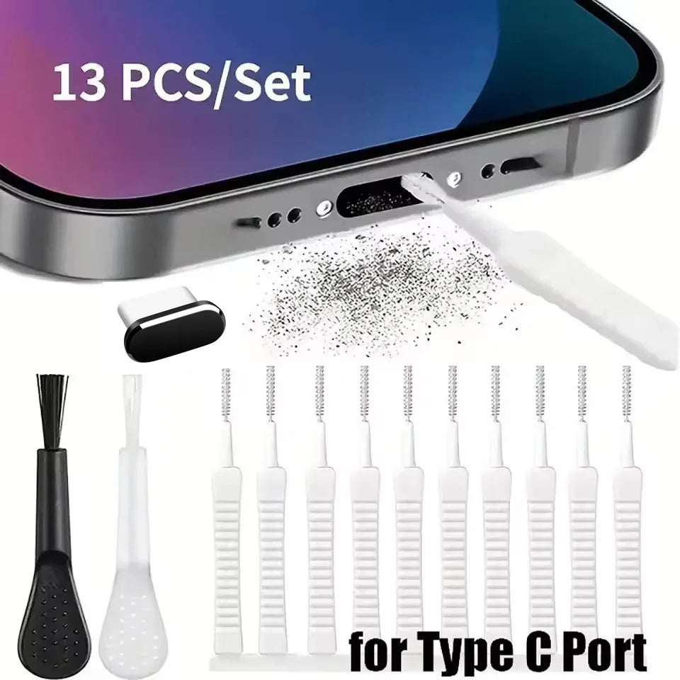 Phone Cleaning Kit – Speaker, USB Port & Headphone Jack | Compatible with iPhone, Samsung & Xiaomi