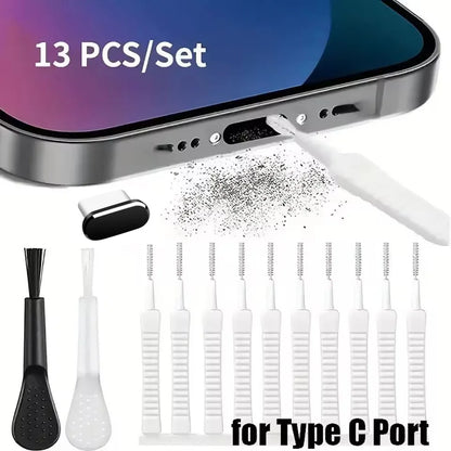 Phone Cleaning Kit – Speaker, USB Port & Headphone Jack | Compatible with iPhone, Samsung & Xiaomi